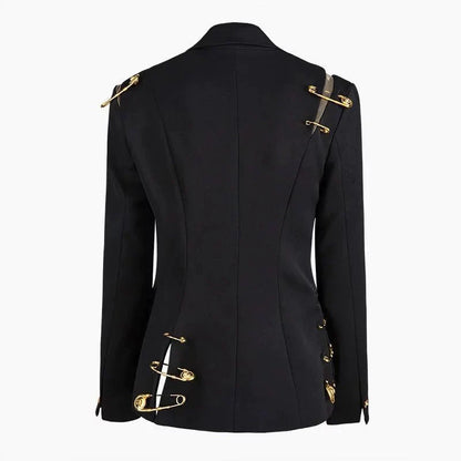 Adamantium Jacket - Golden Pin, Slim Fit