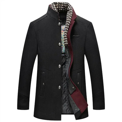 Everett Men’s Coat – Elegance & Sophistication for Cold Weather