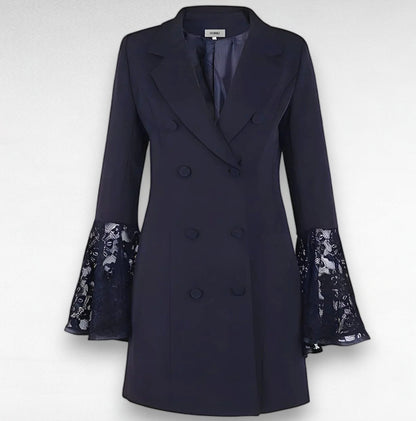 Negroni Women's Blazer - Embroidered, Slim Fit