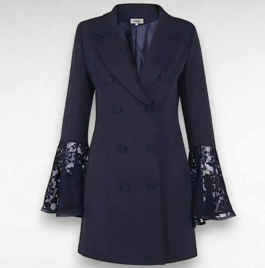 Negroni Women's Blazer - Embroidered, Slim Fit