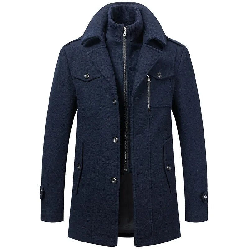 Oliver Men's 2-Piece Winter Coat - Versatile, Elegant