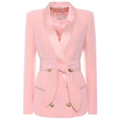 The Riley Belted Slim Fit Blazer